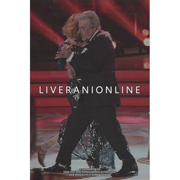 Trasmissione TV \' Ballando con le stelle \' - Roma 16.04.2016 Auditorium Rai - nella foto: Giancarlo Giannini / Ph. Corradetti - Ag. Aldo Liverani sas/ AGENZIA ALDO LIVERANI SAS