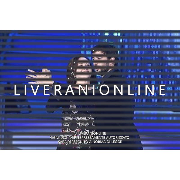 Trasmissione TV \' Ballando con le stelle \' - Roma 16.04.2016 Auditorium Rai - nella foto: Iago Garcia e la mamma / Ph. Corradetti - Ag. Aldo Liverani sas/ AGENZIA ALDO LIVERANI SAS