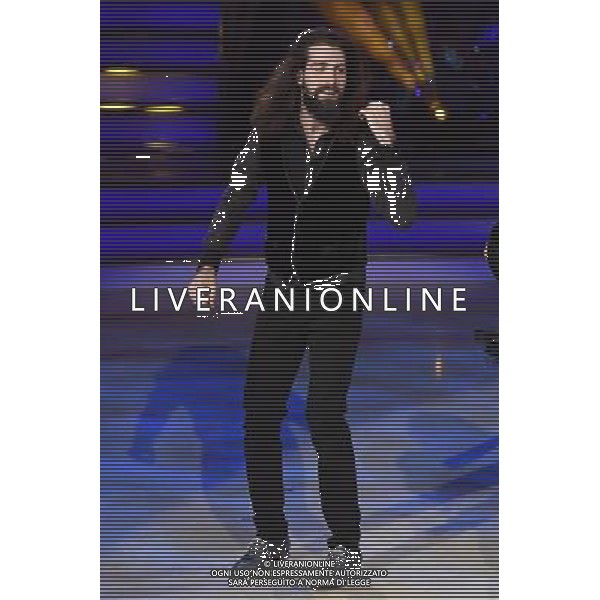 Trasmissione TV \' Ballando con le stelle \' - Roma 16.04.2016 Auditorium Rai - nella foto: Luca Sguazzini / Ph. Corradetti - Ag. Aldo Liverani sas/ AGENZIA ALDO LIVERANI SAS