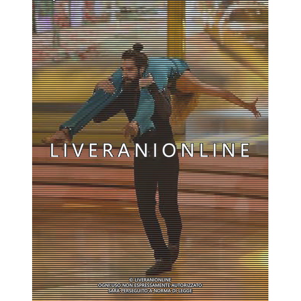 Trasmissione TV \' Ballando con le stelle \' - Roma 16.04.2016 Auditorium Rai - nella foto: Luca Sguazzini e Veera Kinnunen / Ph. Corradetti - Ag. Aldo Liverani sas/ AGENZIA ALDO LIVERANI SAS