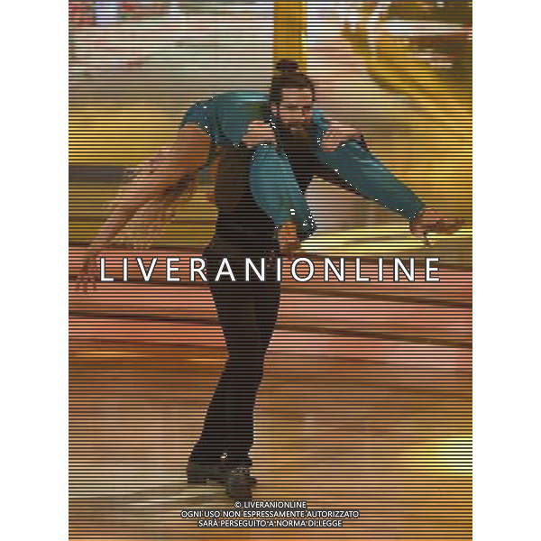 Trasmissione TV \' Ballando con le stelle \' - Roma 16.04.2016 Auditorium Rai - nella foto: Luca Sguazzini e Veera Kinnunen / Ph. Corradetti - Ag. Aldo Liverani sas/ AGENZIA ALDO LIVERANI SAS