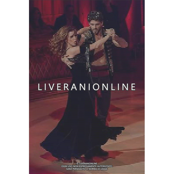 Trasmissione TV \' Ballando con le stelle \' - Roma 16.04.2016 Auditorium Rai - nella foto: Michele Morrone e Ekaterina Vaganova / Ph. Corradetti - Ag. Aldo Liverani sas/ AGENZIA ALDO LIVERANI SAS