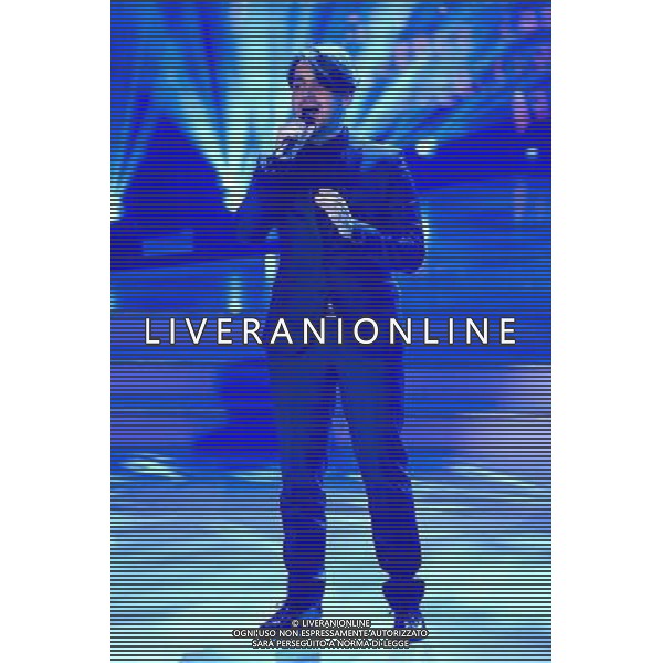 Trasmissione TV \' Ballando con le stelle \' - Roma 16.04.2016 Auditorium Rai - nella foto: Valerio Scanu / Ph. Corradetti - Ag. Aldo Liverani sas/ AGENZIA ALDO LIVERANI SAS