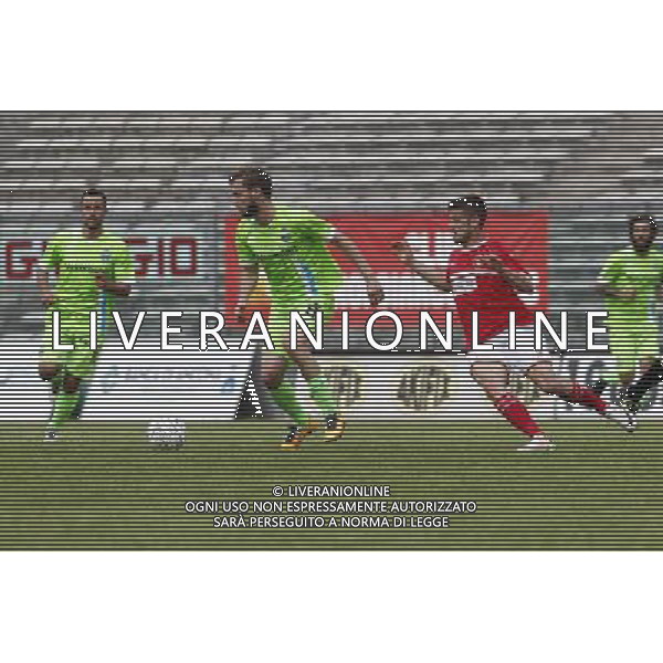 ANCONA vs SPAL, Campionato di Calcio Lega Pro, Girone B, 31» giornata, 17/04/2016, nella foto: DE VITIS ALESSANDRO, CASURAGHI DANIELE, ©Claudio Zamagni/ Agenzia Aldo Liverani s.a.s.