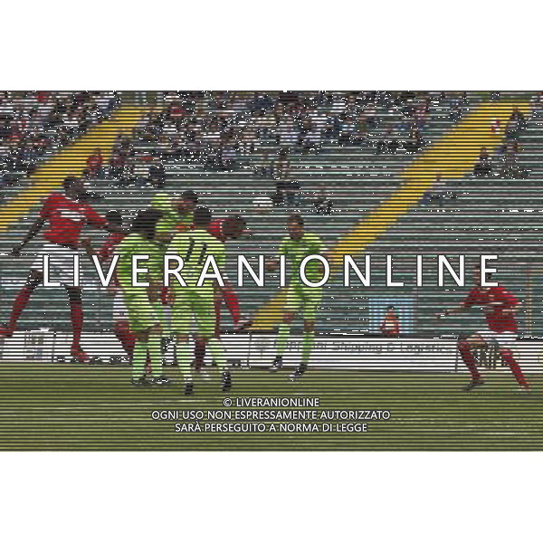 ANCONA vs SPAL, Campionato di Calcio Lega Pro, Girone B, 31» giornata, 17/04/2016, nella foto: UNA FASE DI GIOCO, ©Claudio Zamagni/ Agenzia Aldo Liverani s.a.s.