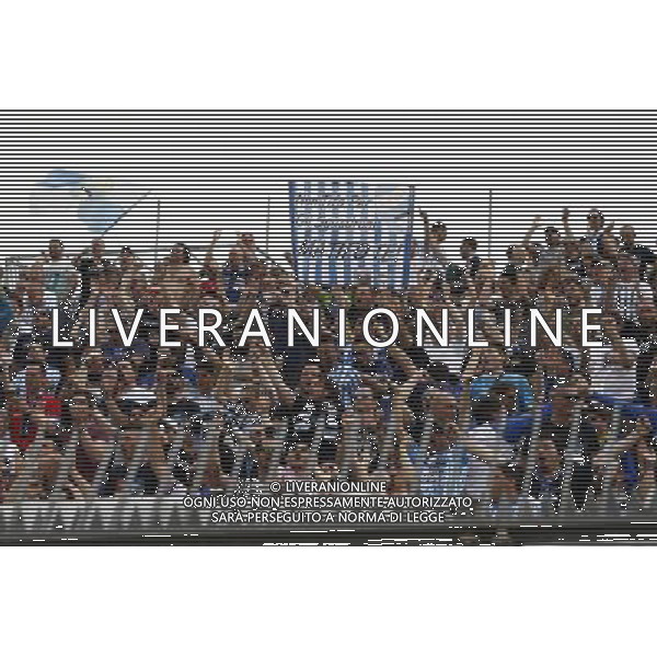 ANCONA vs SPAL, Campionato di Calcio Lega Pro, Girone B, 31» giornata, 17/04/2016, nella foto: I TIFOSI DELLA SPAL, ©Claudio Zamagni/ Agenzia Aldo Liverani s.a.s.