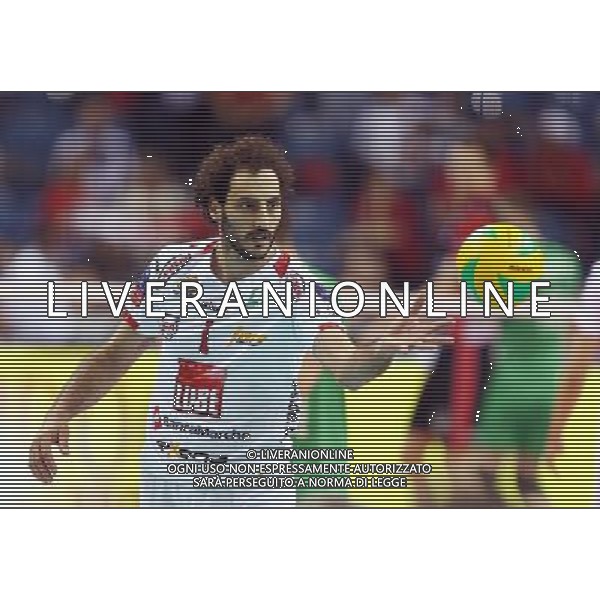 KRAKOW , TAURON ARENA 17.04.2016 SIATKOWKA MEZCZYZN CEV DENIZBANK LIGA MISTRZOW FINAL FOUR MECZ O 3 MIEJSCE ASSECO RESOVIA RZESZOW - CUCINE LUBE CIVITANOVA SEZON 2015 / 2016 NZ ALESSANDRO FEI ( LUBE ) FOT MICHAL NOWAK / NEWSPIX.PL KRAKOW , TAURON ARENA 17.04.2016 VOLLEYBALL MEN\'S CEV DENIZBANK CHAMPIONS LEAGUE FINAL FOUR 3RD PLACE GAME ASSECO RESOVIA RZESZOW - CUCINE LUBE CIVITANOVA SEASON 2015 / 2016 MICHAL NOWAK / NEWSPIX.PL --- Newspix.pl AG ALDO LIVERANI SAS *** Local Caption *** www.newspix.pl mail us: info@newspix.pl call us: 0048 022 23 22 222 --- Polish Picture Agency by Ringier Axel Springer Poland