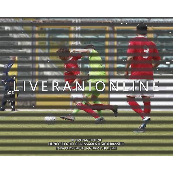 ANCONA vs SPAL, Campionato di Calcio Lega Pro, Girone B, 31» giornata, 17/04/2016, nella foto: LAZZARI MANUEL, BUSSI MASSIMO, ©Claudio Zamagni/ Agenzia Aldo Liverani s.a.s.