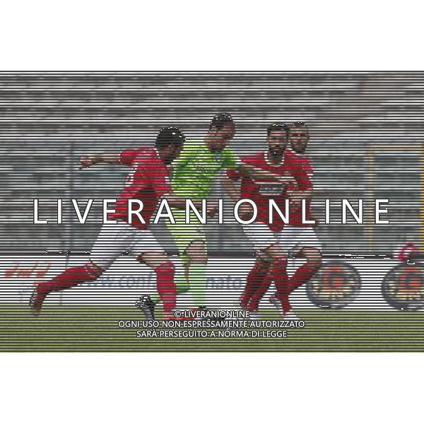 ANCONA vs SPAL, Campionato di Calcio Lega Pro, Girone B, 31» giornata, 17/04/2016, nella foto: UNA FASE DO GIOCO, ©Claudio Zamagni/ Agenzia Aldo Liverani s.a.s.