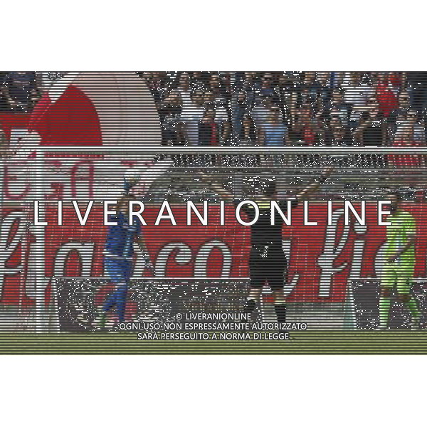 ANCONA vs SPAL, Campionato di Calcio Lega Pro, Girone B, 31» giornata, 17/04/2016, nella foto: CONTI B. NIKITA, ©Claudio Zamagni/ Agenzia Aldo Liverani s.a.s.