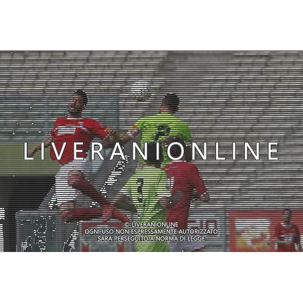 ANCONA vs SPAL, Campionato di Calcio Lega Pro, Girone B, 31» giornata, 17/04/2016, nella foto: UNA FASE DI GIOCO, ©Claudio Zamagni/ Agenzia Aldo Liverani s.a.s.