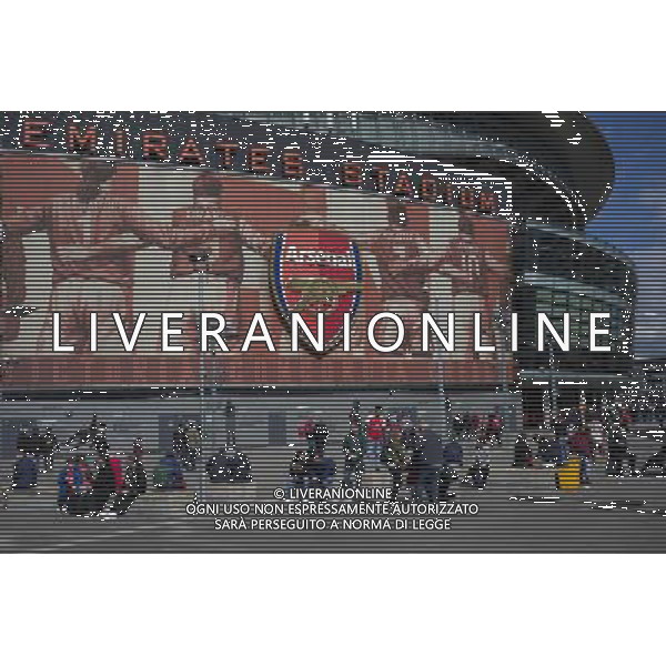 A general view of The Emirates Stadium, home of Arsenal Photographer Craig Mercer/CameraSport Football - Barclays Premiership - Arsenal v Crystal Palace - Sunday 17th April 2016 - Emirates Stadium - London © CameraSport - 43 Linden Ave. Countesthorpe. Leicester. England. LE8 5PG - Tel: +44 (0) 116 277 4147 - admin@camerasport.com - www.camerasport.com AG ALDO LIVERANI SAS ONLY ITALY