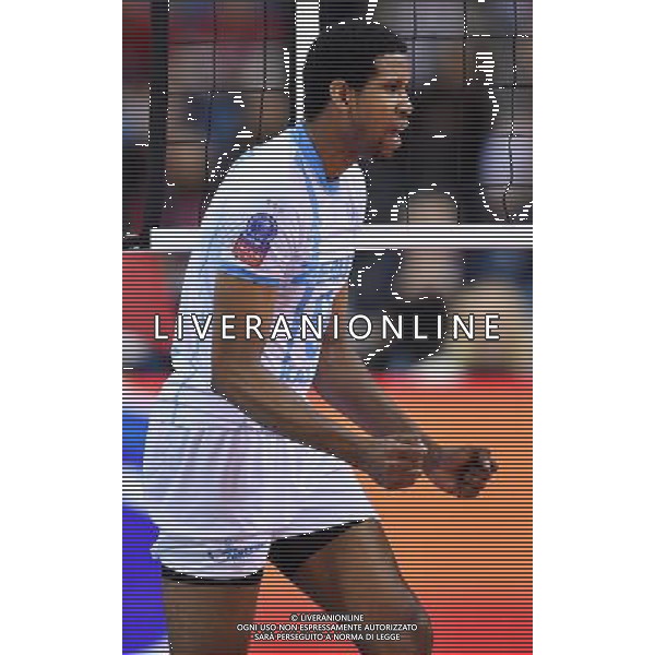 2016.04.17 Krakow Siatkowka mezczyzn Liga Mistrzow Final Four Zenit Kazan - Trentino Diatec N/z Wilfredo LEON VENERO Foto Lukasz Laskowski / PressFocus 2016.04.17 Krakow Men volleyball 2016 CEV DenizBank Volleyball Champions League Final Four Zenit Kazan - Trentino Diatec Wilfredo LEON VENERO Credit: Lukasz Laskowski / PressFocus / NEWSPIX.PL --- Newspix.pl AG ALDO LIVERANI SAS *** Local Caption *** www.newspix.pl mail us: info@newspix.pl call us: 0048 022 23 22 222 --- Polish Picture Agency by Ringier Axel Springer Poland