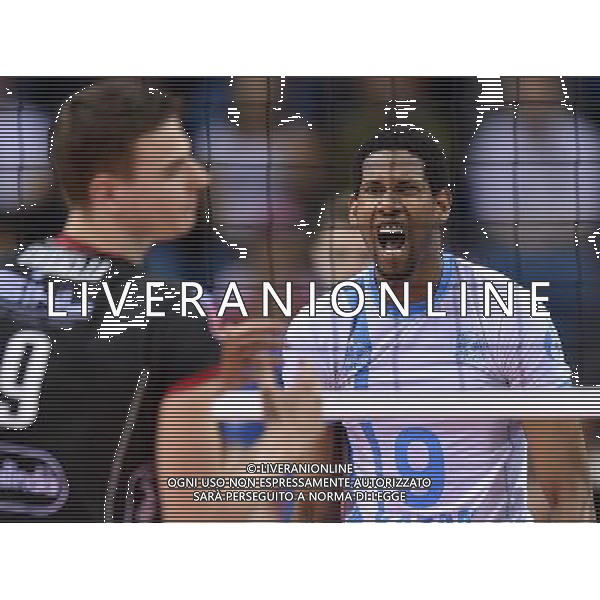 2016.04.17 Krakow Siatkowka mezczyzn Liga Mistrzow Final Four Zenit Kazan - Trentino Diatec N/z GIANNELLI Simone Wilfredo LEON VENERO Foto Lukasz Laskowski / PressFocus 2016.04.17 Krakow Men volleyball 2016 CEV DenizBank Volleyball Champions League Final Four Zenit Kazan - Trentino Diatec GIANNELLI Simone Wilfredo LEON VENERO Credit: Lukasz Laskowski / PressFocus / NEWSPIX.PL --- Newspix.pl AG ALDO LIVERANI SAS *** Local Caption *** www.newspix.pl mail us: info@newspix.pl call us: 0048 022 23 22 222 --- Polish Picture Agency by Ringier Axel Springer Poland