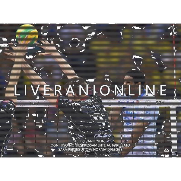 2016.04.17 Krakow Siatkowka mezczyzn Liga Mistrzow Final Four Zenit Kazan - Trentino Diatec N/z Wilfredo LEON VENERO Foto Lukasz Laskowski / PressFocus 2016.04.17 Krakow Men volleyball 2016 CEV DenizBank Volleyball Champions League Final Four Zenit Kazan - Trentino Diatec Wilfredo LEON VENERO Credit: Lukasz Laskowski / PressFocus / NEWSPIX.PL --- Newspix.pl AG ALDO LIVERANI SAS *** Local Caption *** www.newspix.pl mail us: info@newspix.pl call us: 0048 022 23 22 222 --- Polish Picture Agency by Ringier Axel Springer Poland