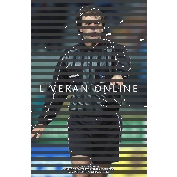Calcio 2001/2002 nella foto arbitro rodomonti pasquale fotografo Marco Luzzani/Aldo Liverani