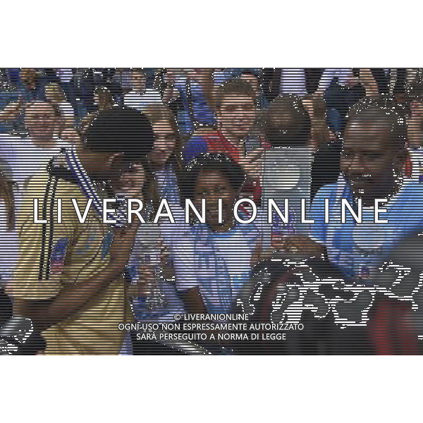 2016.04.17 Krakow Siatkowka mezczyzn Liga Mistrzow Final Four feta dekoracja podium viva Zenit Kazan - Trentino Diatec N/z Wilfredo LEON VENERO ojciec Wilfredo Leon Hechavarria matka Alina Venero Boza dziewczyna Malgorzata Gronkowska Foto Lukasz Laskowski / PressFocus 2016.04.17 Krakow Men volleyball 2016 CEV DenizBank Volleyball Champions League Final Four Zenit Kazan - Trentino Diatec Wilfredo LEON VENERO ojciec Wilfredo Leon Hechavarria matka Alina Venero Boza dziewczyna Malgorzata Gronkowska Credit: Lukasz Laskowski / PressFocus / NEWSPIX.PL --- Newspix.pl AG ALDO LIVERANI SAS *** Local Caption *** www.newspix.pl mail us: info@newspix.pl call us: 0048 022 23 22 222 --- Polish Picture Agency by Ringier Axel Springer Poland
