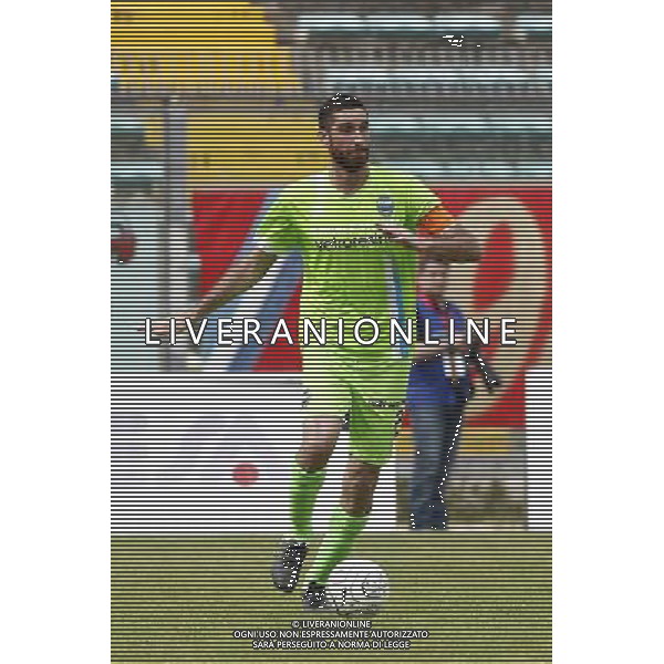ANCONA vs SPAL, Campionato di Calcio Lega Pro, Girone B, 31» giornata, 17/04/2016, nella foto: GASPARETTO DANIELE, CAPITANO, ©Claudio Zamagni/ Agenzia Aldo Liverani s.a.s.
