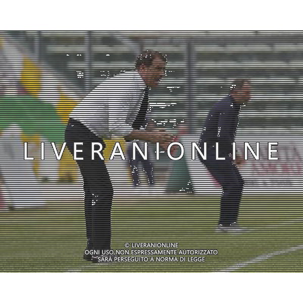 ANCONA vs SPAL, Campionato di Calcio Lega Pro, Girone B, 31» giornata, 17/04/2016, nella foto: LEONARDO SEMPLICI, ALLENATORE, ©Claudio Zamagni/ Agenzia Aldo Liverani s.a.s.