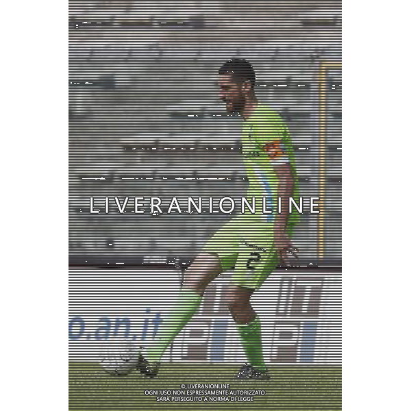 ANCONA vs SPAL, Campionato di Calcio Lega Pro, Girone B, 31» giornata, 17/04/2016, nella foto: GASPARETTO DANIELE, CAPITANO ©Claudio Zamagni/ Agenzia Aldo Liverani s.a.s.