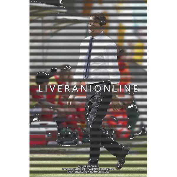 ANCONA vs SPAL, Campionato di Calcio Lega Pro, Girone B, 31» giornata, 17/04/2016, nella foto: LEONARDO SEMPLICI, ALLENATORE, ©Claudio Zamagni/ Agenzia Aldo Liverani s.a.s.