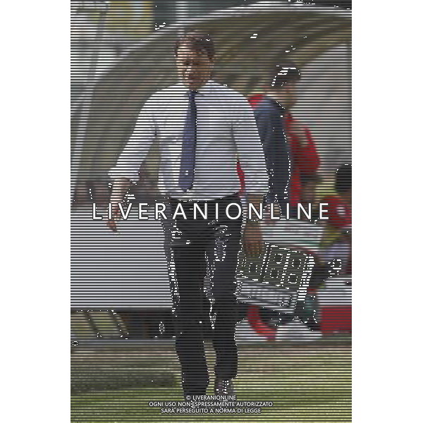 ANCONA vs SPAL, Campionato di Calcio Lega Pro, Girone B, 31» giornata, 17/04/2016, nella foto: LEONARDO SEMPLICI, ALLENATORE©Claudio Zamagni/ Agenzia Aldo Liverani s.a.s.
