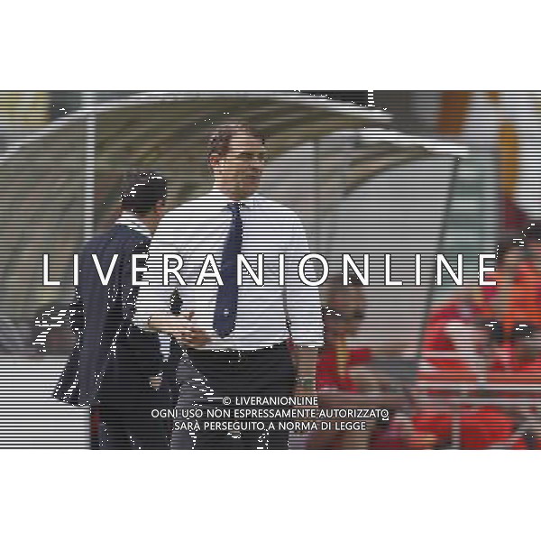 ANCONA vs SPAL, Campionato di Calcio Lega Pro, Girone B, 31» giornata, 17/04/2016, nella foto: LEONARDO SEMPLICI, ALLENATORE, ©Claudio Zamagni/ Agenzia Aldo Liverani s.a.s.