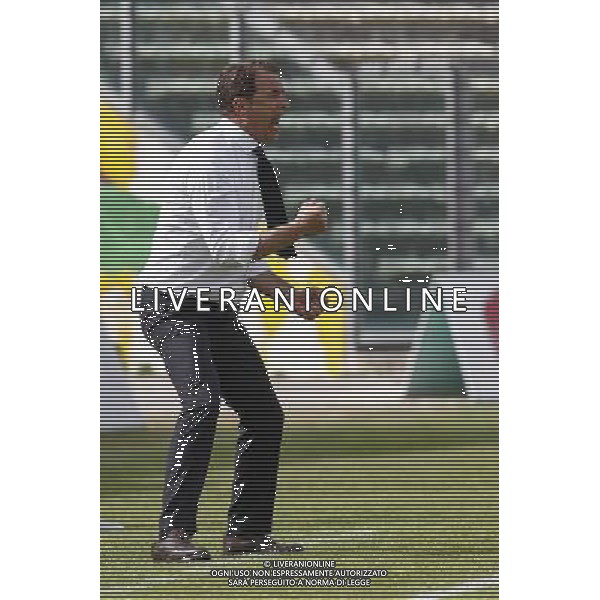 ANCONA vs SPAL, Campionato di Calcio Lega Pro, Girone B, 31» giornata, 17/04/2016, nella foto: LEONARDO SEMPLICI, ALLENATORE, ©Claudio Zamagni/ Agenzia Aldo Liverani s.a.s.
