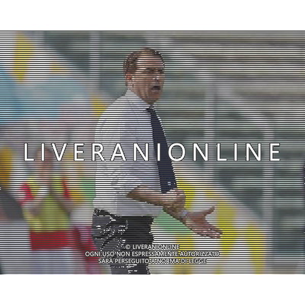 ANCONA vs SPAL, Campionato di Calcio Lega Pro, Girone B, 31» giornata, 17/04/2016, nella foto: LEONARDO SEMPLICI, ALLENATORE, ©Claudio Zamagni/ Agenzia Aldo Liverani s.a.s.