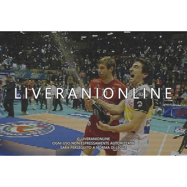 FINAL FOUR FORLI DI VOLLEY FINALE: SYSLEY - VIBO VALENTIA NELLA FOTO: FESTA - SYSLEY
