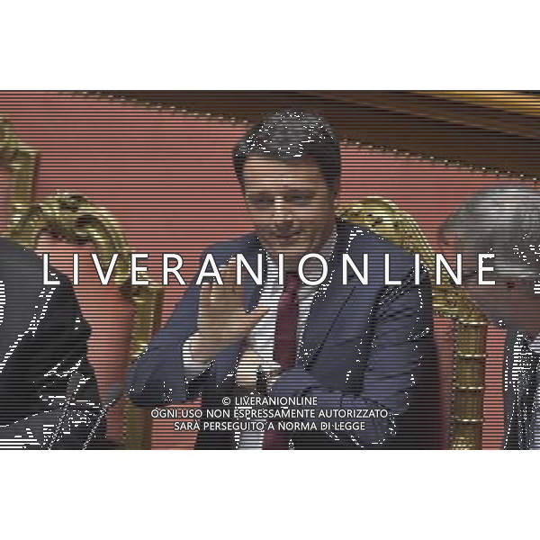 Mozione di sfiducia al governo Roma - 19.04.2016 - Palazzo Madama - nella foto: Matteo Renzi / Ph. Corradetti - Ag. Aldo Liverani Sas