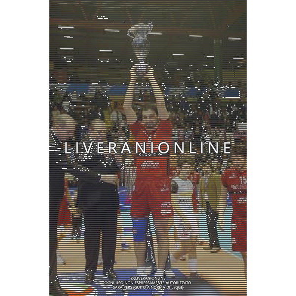 FINAL FOUR FORLI DI VOLLEY FINALE: SYSLEY - VIBO VALENTIA NELLA FOTO: PREMIAZIONE - SYSLEY