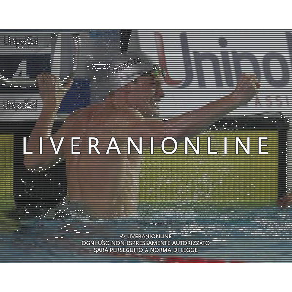 Campionato Italiano Assoluto di Nuoto 2016, UnipolSai, 19/04/2016, nella foto:SIMONE SABBIONI, 100M. DORSO, Â©Claudio Zamagni/Agenzia Aldo Liverani s.a.s.