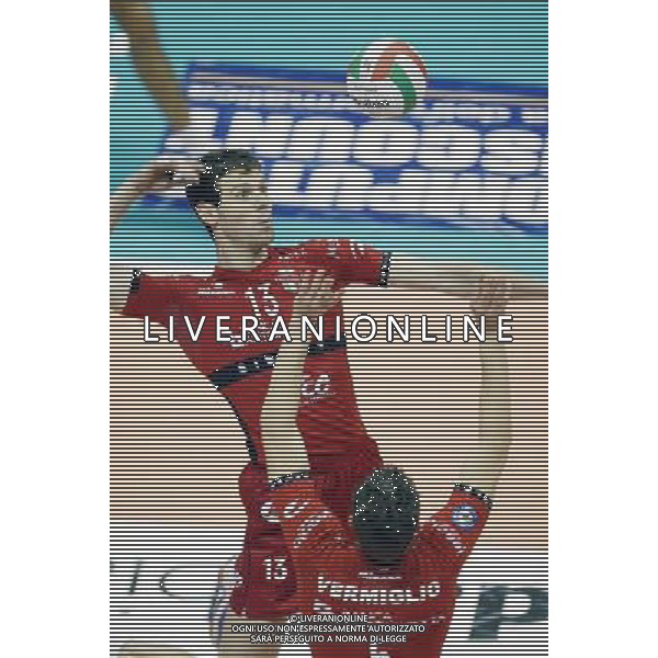 FINAL FOUR FORLI DI VOLLEY FINALE: SYSLEY - VIBO VALENTIA NELLA FOTO: TENCATI - SYSLEY