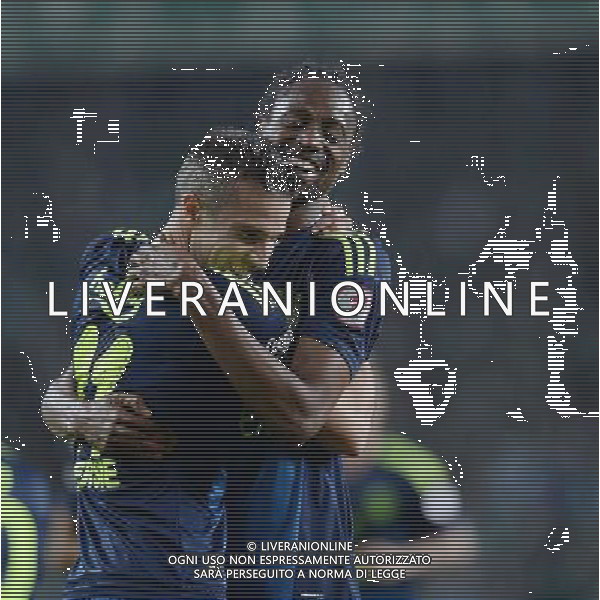Ziraat Turkey Cup match between Konyaspor and Fenerbahce at Torku Arena in Konya , Turkey , April 20, 2016. Final Score: Konyaspor 0 - Fenerbahce 3 Pictured:: Robin van Persie and Abdoulaye Ba (R) of Fenerbahce. TURCJA PUCHAR TURCJI PILKA NOZNA SEZON 2015/2016 FOT.SESKIM PHOTO/NEWSPIX.PL POLAND, TURKEY, GERMANY, AUSTRIA AND UK OUT !!! --- Newspix.pl AG ALDO LIVERANI SAS