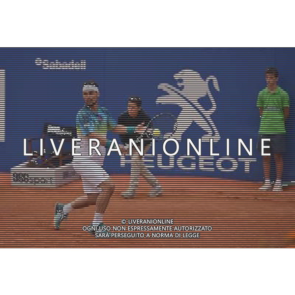 Fabio Fognini playing Rafa Nadal in Quarter-finals at Barcelona Open 2016 22.04.2016 HISZPANIA BARCELONA TENIS FOT. JAN McINTYRE/NEWSPIX.PL --- Newspix.pl /AGENZIA ALDO LIVERANI SAS - - ITALY ONLY - EDITORIAL USE ONLY - *** Local Caption *** www.newspix.pl mail us: info@newspix.pl call us: 0048 022 23 22 222 --- Polish Picture Agency by Ringier Axel Springer Poland