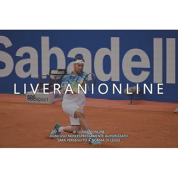 Fabio Fognini playing Rafa Nadal in Quarter-finals at Barcelona Open 2016 22.04.2016 HISZPANIA BARCELONA TENIS FOT. JAN McINTYRE/NEWSPIX.PL --- Newspix.pl /AGENZIA ALDO LIVERANI SAS - - ITALY ONLY - EDITORIAL USE ONLY - *** Local Caption *** www.newspix.pl mail us: info@newspix.pl call us: 0048 022 23 22 222 --- Polish Picture Agency by Ringier Axel Springer Poland