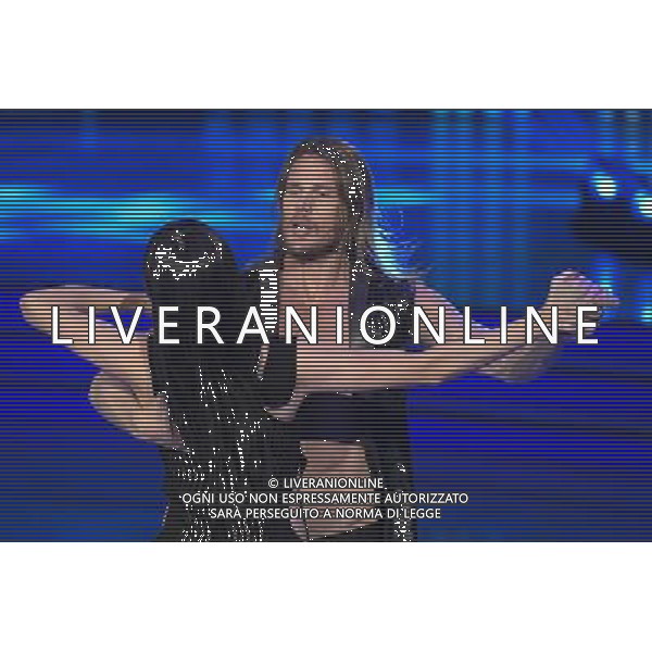 Finale della trasmissione TV \' Ballando con le stelle \' Roma - 23.04.2016 - Auditorium Rai - nella foto: Daniel Nilsson e Valeriia Belozerova / Ph. Corradetti - Ag. Aldo Liverani sas
