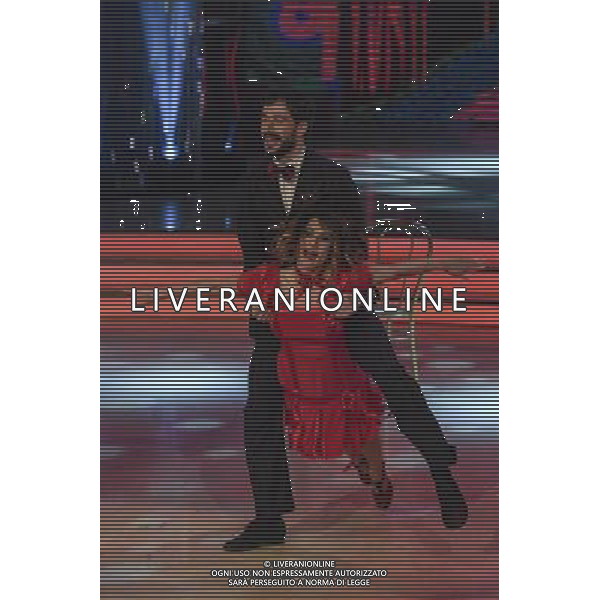 Finale della trasmissione TV \' Ballando con le stelle \' Roma - 23.04.2016 - Auditorium Rai - nella foto: Iago Garcia e Samanta Togni / Ph. Corradetti - Ag. Aldo Liverani sas