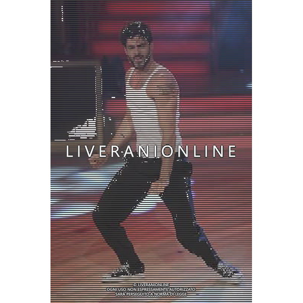 Finale della trasmissione TV \' Ballando con le stelle \' Roma - 23.04.2016 - Auditorium Rai - nella foto: Michele Morrone / Ph. Corradetti - Ag. Aldo Liverani sas
