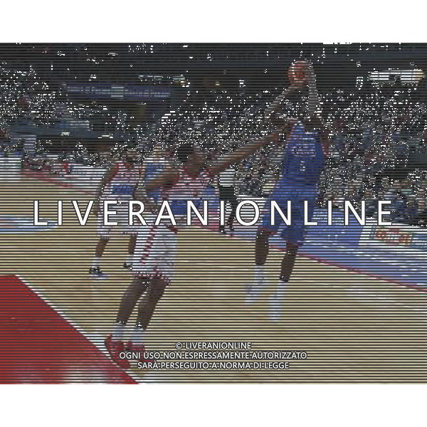 Lega Basket serie A, Consultinvest Pesaro vs Acqua Vitasnella Cant, 24/04/2016 nella foto: ABASS ABASS AWUDU, ©CLAUDIO ZAMAGNI/AGENZIA ALDO LIVERANI S.A.S.