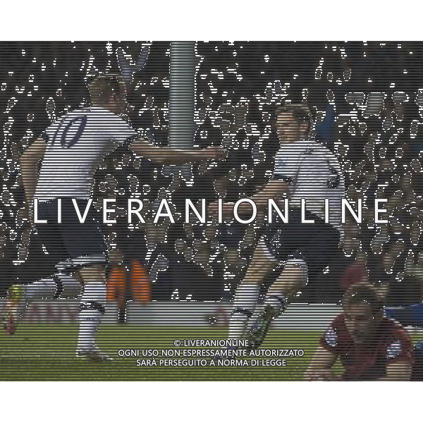 GOAL CELEBRATION - Tottenham Hotspur\'s Jan Vertonghen wheels away in celebration of his side\'s opening goal Photographer Craig Mercer/CameraSport Football - Barclays Premiership - Tottenham Hotspur v West Bromwich Albion - Monday 25th April 2016 - White Hart Lane - London © CameraSport - 43 Linden Ave. Countesthorpe. Leicester. England. LE8 5PG - Tel: +44 (0) 116 277 4147 - admin@camerasport.com - www.camerasport.com AG ALDO LIVERANI SAS ONLY ITALY