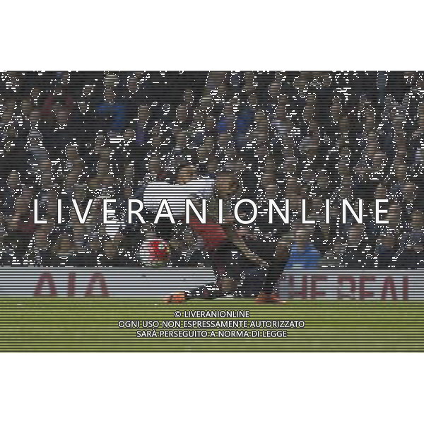 Tottenham Hotspur\'s Danny Rose is fouled by West Bromwich Albion\'s Stephane Sessegnon Photographer Craig Mercer/CameraSport Football - Barclays Premiership - Tottenham Hotspur v West Bromwich Albion - Monday 25th April 2016 - White Hart Lane - London © CameraSport - 43 Linden Ave. Countesthorpe. Leicester. England. LE8 5PG - Tel: +44 (0) 116 277 4147 - admin@camerasport.com - www.camerasport.com AG ALDO LIVERANI SAS ONLY ITALY