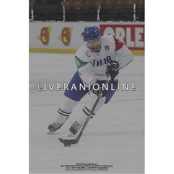 KATOWICE 2016.04.27 SPORT HOKEJ NA LODZIE MISTRZOSTWA SWIATA DYWIZJI 1A JAPONIA - WLOCHY NZ. ANTON BERNARD ITA FOT. MICHAL CHWIEDUK / FOKUSMEDIA/NEWSPIX.PL KATOWICE 2016.04.27 SPORT ICE HOCKEY WORLD CHAMPIONSHIP DIVISION 1 GROUP A JAPAN - ITALY FOT. MICHAL CHWIEDUK / FOKUSMEDIA --- Newspix.pl AG ALDO LIVERANI SAS *** Local Caption *** www.newspix.pl mail us: info@newspix.pl call us: 0048 022 23 22 222 --- Polish Picture Agency by Ringier Axel Springer Poland