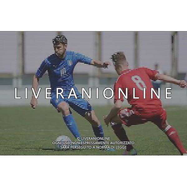 Legnano (MI) 27-04-2016 Stadio Giovanni Mari Amichevole Nazionale Under 20 Italia vs Danimarca nella foto Mazzitelli foto Roberto Garavaglia - ag. Aldo Liverani sas