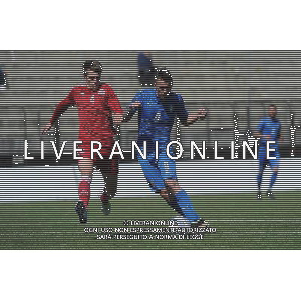 Legnano (MI) 27-04-2016 Stadio Giovanni Mari Amichevole Nazionale Under 20 Italia vs Danimarca nella foto Cappelluzzo al tiro foto Roberto Garavaglia - ag. Aldo Liverani sas
