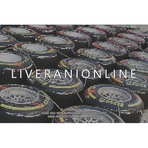 Pirelli tyres. 28.04.2016. Formula 1 World Championship, Rd 4, Russian Grand Prix, Sochi Autodrom, Sochi, Russia, Preparation Day. - www.xpbimages.com, EMail: requests@xpbimages.com - copy of publication required for printed pictures. Every used picture is fee-liable. Â© Copyright: Moy / XPB Images/Agenzia Aldo Liverani s.a.s./ONLY ITALY/EDITORIAL USE ONLY