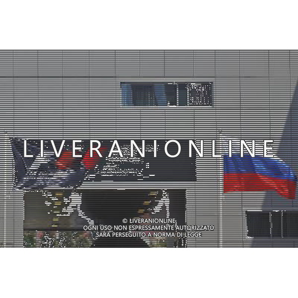 F1 and Russian flags. 28.04.2016. Formula 1 World Championship, Rd 4, Russian Grand Prix, Sochi Autodrom, Sochi, Russia, Preparation Day. - www.xpbimages.com, EMail: requests@xpbimages.com - copy of publication required for printed pictures. Every used picture is fee-liable. Â© Copyright: Photo4 / XPB Images/Agenzia Aldo Liverani s.a.s./ONLY ITALY/EDITORIAL USE ONLY
