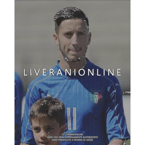 Legnano (MI) 27-04-2016 Stadio Giovanni Mari Amichevole Nazionale Under 20 Italia vs Danimarca nella foto Patrick Ciurria (Italia - Spezia) foto Roberto Garavaglia - ag. Aldo Liverani sas