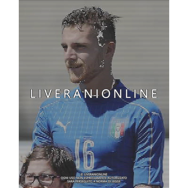 Legnano (MI) 27-04-2016 Stadio Giovanni Mari Amichevole Nazionale Under 20 Italia vs Danimarca nella foto Michele Rocca (Italia - Virtus Lanciano) foto Roberto Garavaglia - ag. Aldo Liverani sas